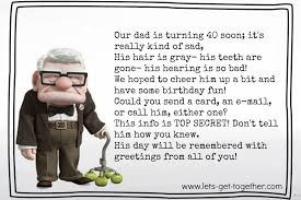 You might as well enjoy it while you can. 40th Birthday Surprise 40th Birthday Poems 40th Birthday Funny Best Friend Birthday Surprise