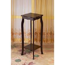 Homecraft Furniture Espresso 3 Tier End Table Mh125 C Espresso End Table Cherry Coffee Table Plant Stand Table