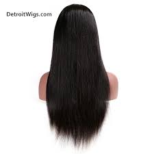 Black short straight hairstyle with long top. Long Straight Black Brazilian Human Hair Lace Front Multiple Length Options Detroit Wigs