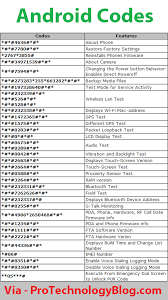 Sign In Android Secret Codes Android Codes Mobile Code