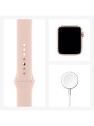 Apple Watch Series 6 Gps 40mm Gold Aluminium Case With Pink Sand Sport Band Regular At John Lewis Partners