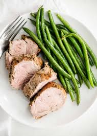 Here's a great recipe for a pork tenderloin marinated overnight and smothered in a warm apple jelly. Roasted Pork Tenderloin Only 5 Simple Ingredients And Done In Less Than 30 Minutes Pork Tenderloin Recipes Roasted Pork Tenderloin Recipes Beef Steak Recipes