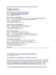 Content updated daily for teaching toefl Soal Listening Tofle Dari Soegijapranata Pactice Tes D Jawabanku Id
