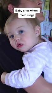 Mother Soothes Crying Baby with a Song