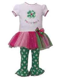 Details About Bonnie Jean Girls St Patricks Day Outfit Too Cute Legging Set 2t 3t 4t Toddler