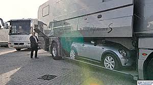 Motorhome with garage floor plans. This 1 7 Million Luxury Motorhome Has Its Own Garage To Hold A Car