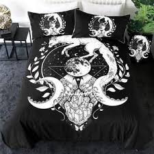 Black And White Moon Duvet Cover Set Celestial Moon Child Bedding Set In 2020 Kids Bedding Sets Bedding Set Kid Beds