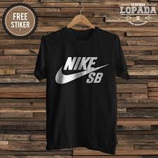 Sangat terlihat elegan baju lari ini. Jual Baju Tshrit Kaos Nike Sb Original Gratis Stiker Sesuai Design Baju Di Lapak Lopada Concept Store Bukalapak