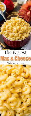 Easy Macaroni And Cheese Made Without Flour Or Roux Sugar Spun Run Easy Macaroni Easy Mac And Cheese Smoked Mac And Cheese