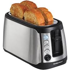 Hamilton Beach Long Slot Keep Warm Toaster Model 24810 Walmart Com Toaster Long Slot Toaster Hamilton Beach