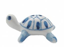 Ceramic Miniatures Animals Delft Blue Turtle Ceramic Animals Porcelain Dolls Value Porcelain Dolls For Sale