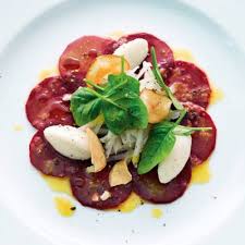 Rote Bete Carpaccio Mit Orangen Vinaigrette Rezept Kuchengotter Vorspeisen Rezepte Vinaigrette Rezept Vinaigrette