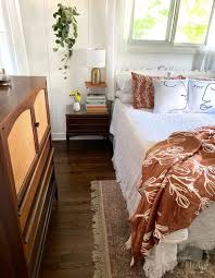 Modern Bohemian Bedroom Makeover And Our Wood Floors Jennifer Rizzo