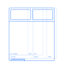 California King Bed Dimensions Drawings Dimensions Guide