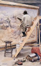 Books0977 Friant Artist At Work Dreamy Art