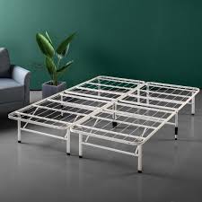 The quietest bed frame outline implies no clamors should you thrash around or switch positions. Zinus 14 Inch Smartbase Mattress Foundation Platform Bed Frame Box Spring Replacement Quiet Noise Free Maximum Under Bed Storage In Beige Queen Price In Uae Souq Uae Kanbkam