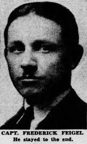 Flowers for Capt Frederick Ambrose Feigel