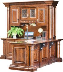 Paris Corner Desk And Hutch Amish Paris Corner Desk And Hutch