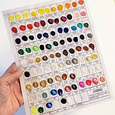 Nova Color Sample Paint Chart