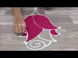 Easy Rangoli Designs Simple Kolam Muggulu Designs There Are Many Types Of Rangoli Like Dot Rangoli Flower Rangoli Easy Rangoli Designs Small Rangoli Design