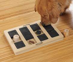 Loobani dogs food puzzle feeder toys for iq training & mental enrichment, interactive funny entertainment pass time games for pets,adjustable treats dispenser by spinning bottle. How Do I Teach My Dog To Use A Food Puzzle