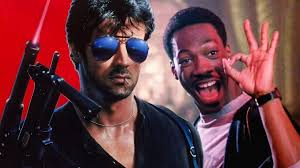 TIL Sylvester Stallone wanted to make Beverly Hills Cop a less comedic and  more action-oriented film, which the studio rejected as being far too  expensive so they went ahead with Eddie Murphy