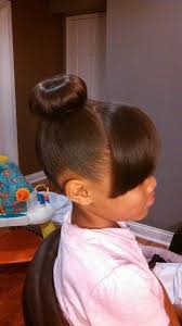 Natural Blow Out And Style Updo By Khadijah S Divas Kids Braided Hairstyles Cute Little Girl Hairstyles Little Girl Hairstyles