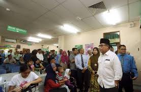 Gym/physical fitness center, medical & health. Putatan Clinic Ceiling Collapse Caused By Heavy Cables Sabah Deputy Cm