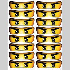 Ninjago augen ausdrucken pdf / free printable lego ninjago eyes : Free Printable Ninjago Eyes Ninja Geburtstag Ninjago Geburtstag Lego Geburtstagsparty