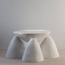 The horizontal line signifies the horizon, the vertical lines show the times of sunrise and sunset. Twyla 04 Occasional Table Blanche Jelly