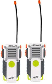 Nerf frs walkie talkies can be used during a nerf battle but have functionality that elevates them from mere toy walkie talkies. Nerf Walkie Talkie Set 2 Piece White Orange Import It All