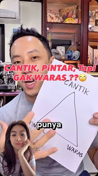 Ijin stich @k0fei , Masa sih cewek cuma bisa pilih 2 dari 3??😒😒🙄🙄,  #cantik #pintar #waras #berdaya #stich