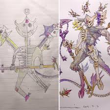 You need the best and most useful anime tutorials. Dad Transforms His Son S Drawings Into Cool Anime Cartoon And The Result Is Amazing Artfido