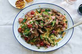 Couscous was traditionally made from the hard part of the hard wheat triticum durum, the part of the grain that resisted the grinding of the relatively primitive millstone. Tsiran Alade Mai Dadi Da Kuma Salatus Couscous