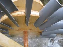 Wasserrader Bauen Wasserrader Diy Generator Water Turbine Types Of Wood Joints