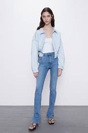 Jean skinny taille haute sur jennyfer.com. Jean Taille Haute A Fentes Skinny From Zara On 21 Buttons