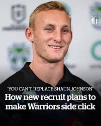 He faces the prospect of being the man to take Shaun Johnson's number 7  jersey. And he has one key backer that could be the tell-tale sign he's  ready to steer the