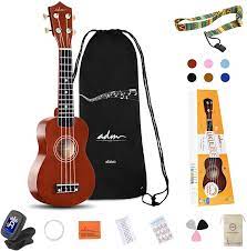 Check spelling or type a new query. Amazon Com Adm Soprano Ukulele For Beginners 21 Inch Hawaiian Wood Ukelele Kit For Kids Adults Students Starter Professional Ukalelee Pack Bundle With Strap And Gig Bag Etc Brown Musical Instruments