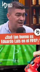 🎮⚽ “Yo no soy el mejor jugando FIFA, pero…”, En Voces del Deporte, Eduardo  Luis confesó que no es precisamente un crack con el control en la mano...,  👀 Pero eso no le impide usar referencias del ...