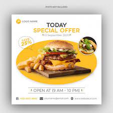 Restaurant Or Food Menu Social Media Post Template In 2021 Food Menu Food Mexican Food Restaurants