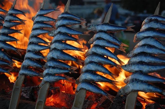 Espeto de sardinas