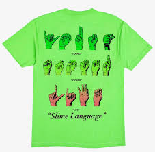 Thug teased slime language 2 back in october through his instagram stories, indicating the compilation was going to release on black friday 2020, though that clearly didn't happen. Green Ysl Slime Language T Shirt Slime Language Album Young Thug Shirts Slime Language Transparent Png 1200x1200 Free Download On Nicepng