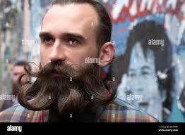Beard and moustache competition hi-res stock photography and images