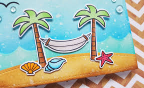 Blue Marine Craft: Lawn Fawn Life is Good