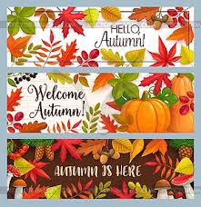 To explore more similar hd image on pngitem. Hello Autumn Banners With Falling Leaves Vector Clipart
