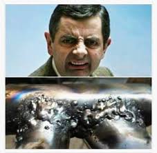 just happen to spot this photo the welder is Derek McKinney, brother of  Brian boss steelworker worked with him in the welding shops.