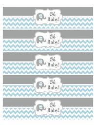 Just scroll all the way to the bottom of the post to find the files. Water Bottle Labels Elephant Baby Shower Oh Baby Printable Etsy In 2021 Baby Shower Water Bottles Water Bottle Labels Baby Shower Baby Shower Printables