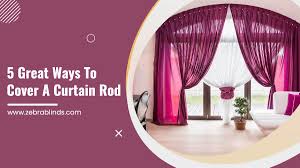 Luckily for you, faux wood blinds have a lot of it. 5 Great Ways To Cover A Curtain Rod