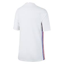 Ao fundo, branca, a camisa reserva da frança para a euro em 2021 (divulgação/nike) portugal tem uma camisa titular toda vermelha, com gola tradicional e um design simples, que deverá agradar muita gente. Camisa Selecao Franca Juvenil Away 20 21 S N Torcedor Nike Branco Aractidf