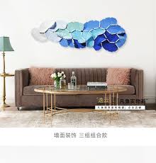 北欧现代简约创意墙饰酒店大厅几何壁挂拼图墙面装饰挂件墙面壁饰 淘宝网 coffee table decor home decor